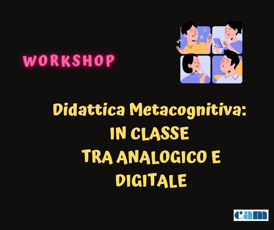Didattica metacognitiva: in classe tra analogico e digitale