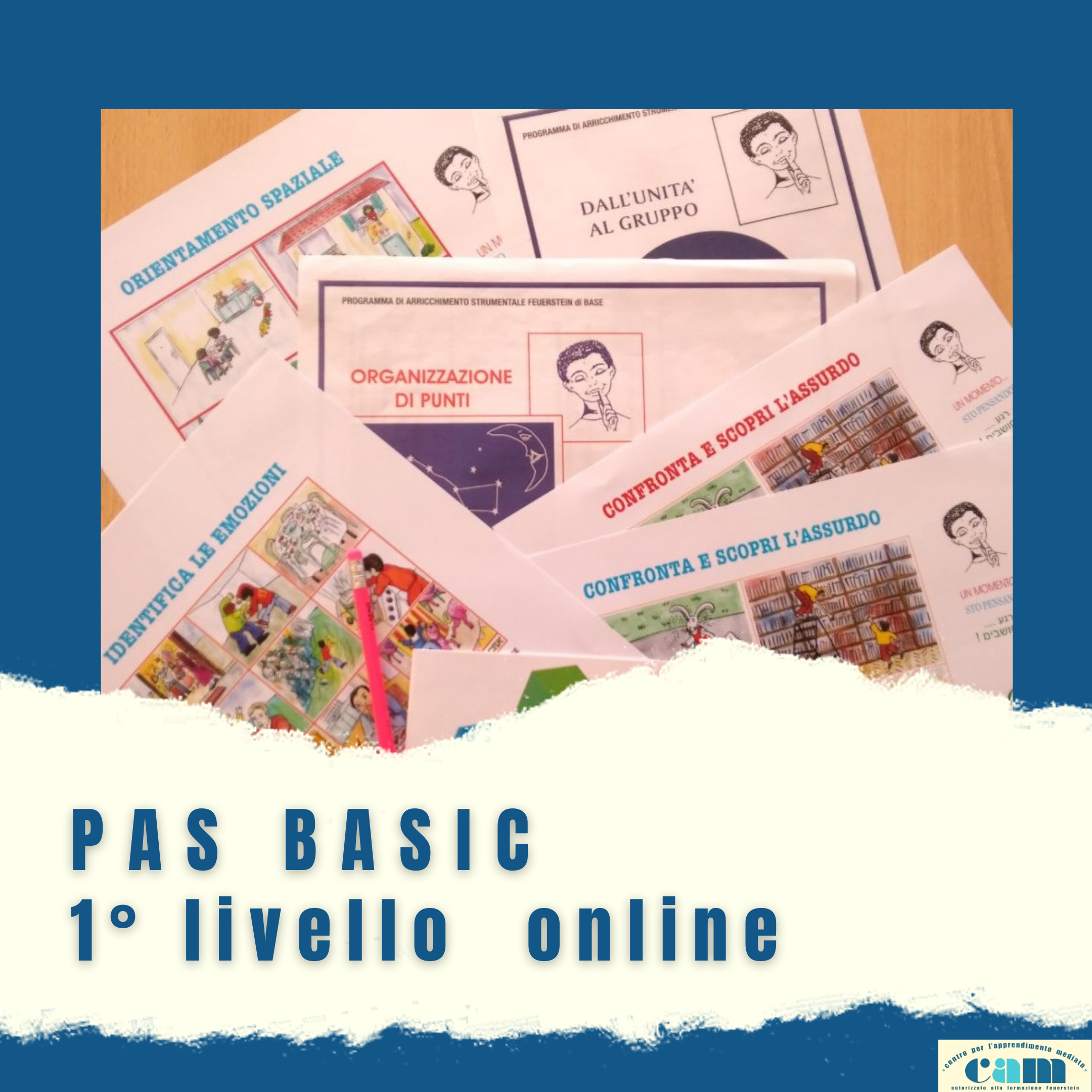 PAS BASIC 1° livello online - maggio 2021