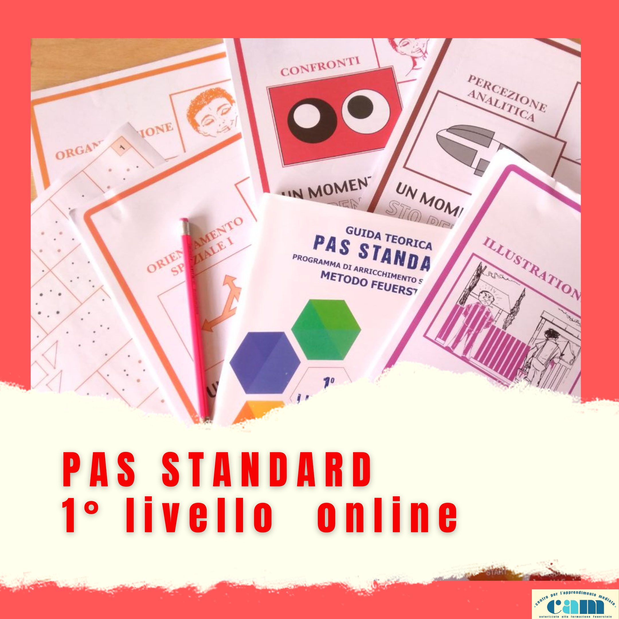 PAS STANDARD 1° livello online agosto 2021