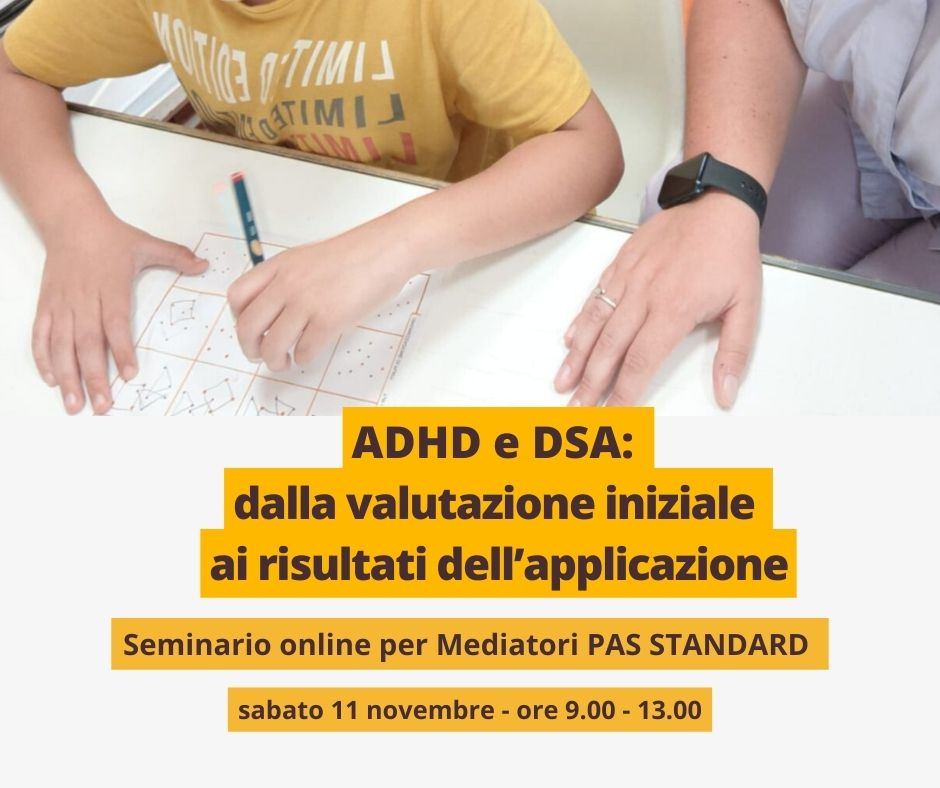 Seminario per applicatori PAS STANDARD - 11 novembre 2023 Seminario per applicatori PAS STANDARD - 11 novembre 2023